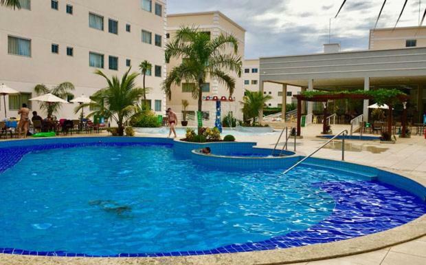 Encontro Das Aguas Caldas - Cortesia Ingressos Da Rede Wam Opcoes Water Park, Nautico E Clube Prive Caldas Novas Kültér fotó