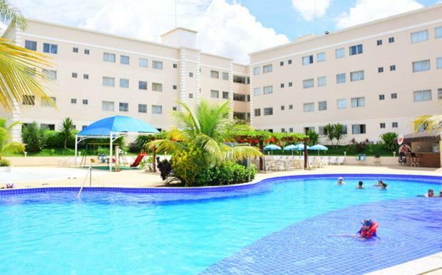 Encontro Das Aguas Caldas - Cortesia Ingressos Da Rede Wam Opcoes Water Park, Nautico E Clube Prive Caldas Novas Kültér fotó