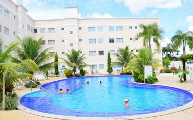 Encontro Das Aguas Caldas - Cortesia Ingressos Da Rede Wam Opcoes Water Park, Nautico E Clube Prive Caldas Novas Kültér fotó